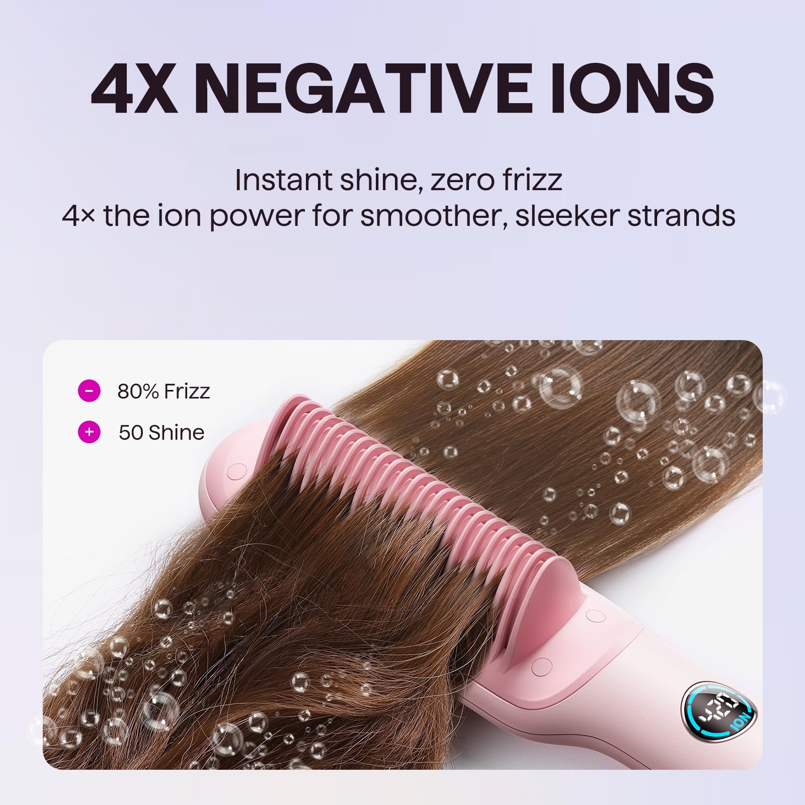 wavytalk straightener on dresser lifestyle scene showing convenience for daily routines