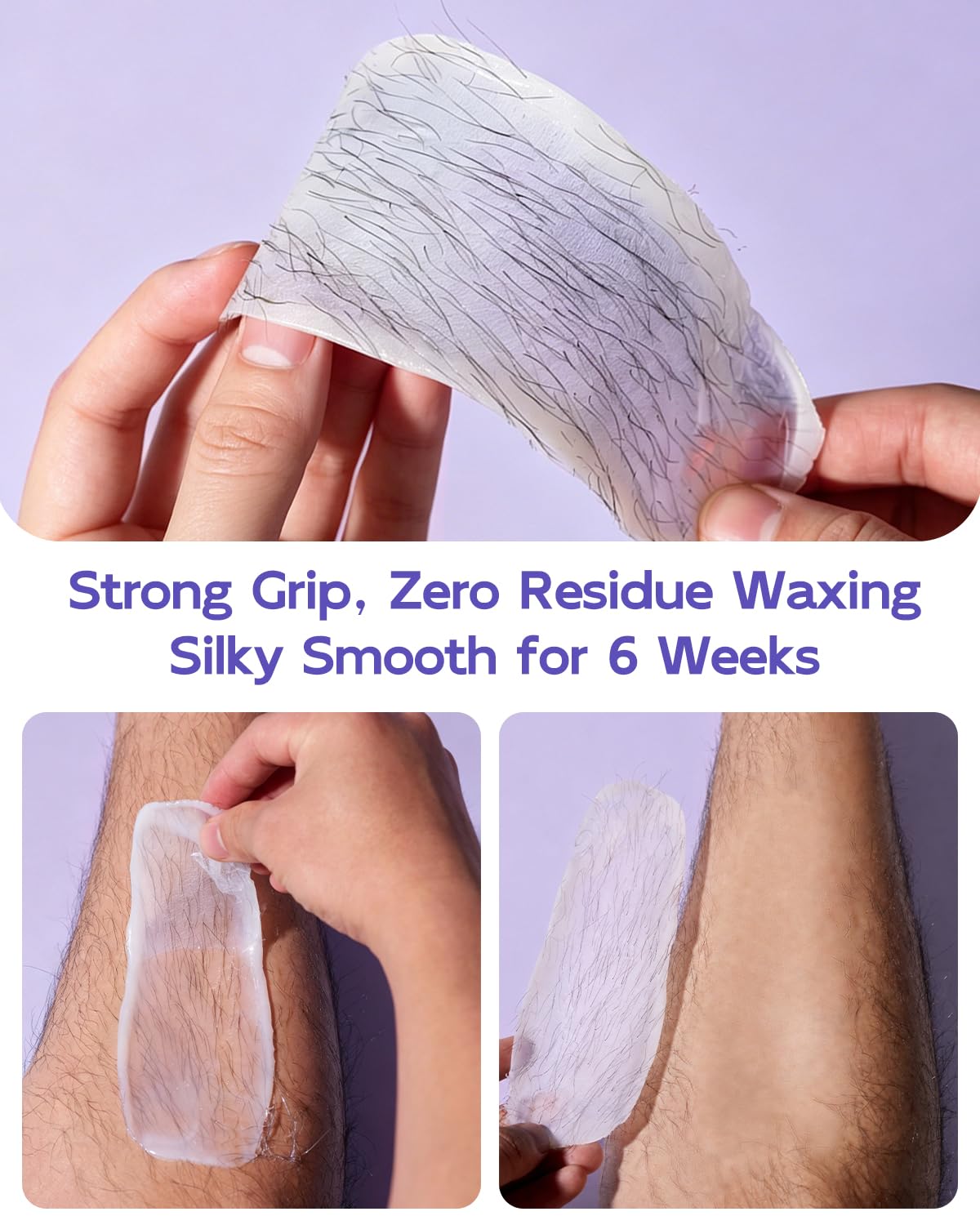 waxfans close-up pure wax beads texture for gentle grip