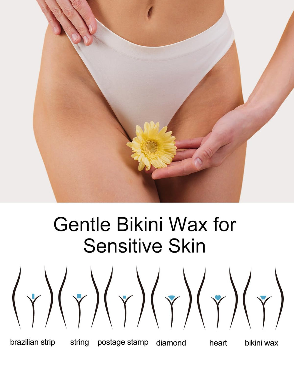 waxfans ingredient label showing natural, fragrance-free composition