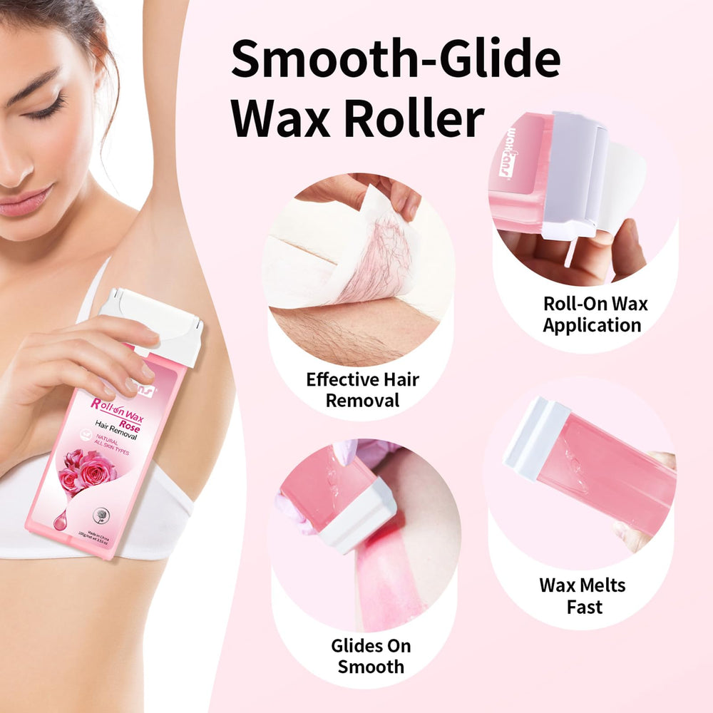 waxfans melted wax texture demonstrating smooth spreadability and fast melting