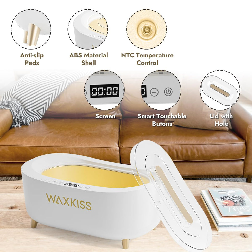 waxkiss detail NTC sensor closeup showing accurate temperature monitoring for safety