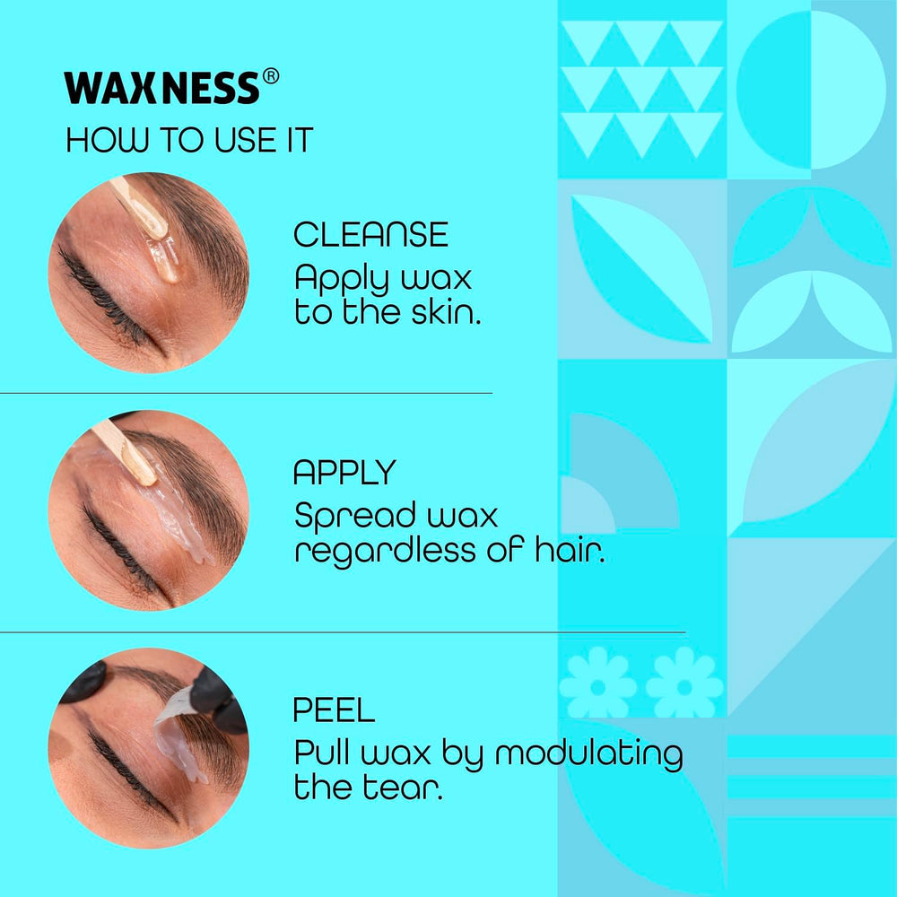 Waxness on arm area showing effective stripless removal on body hair