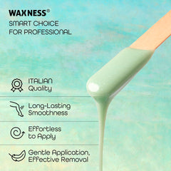 Waxness creamy hard wax beads close-up showing smooth texture and quality