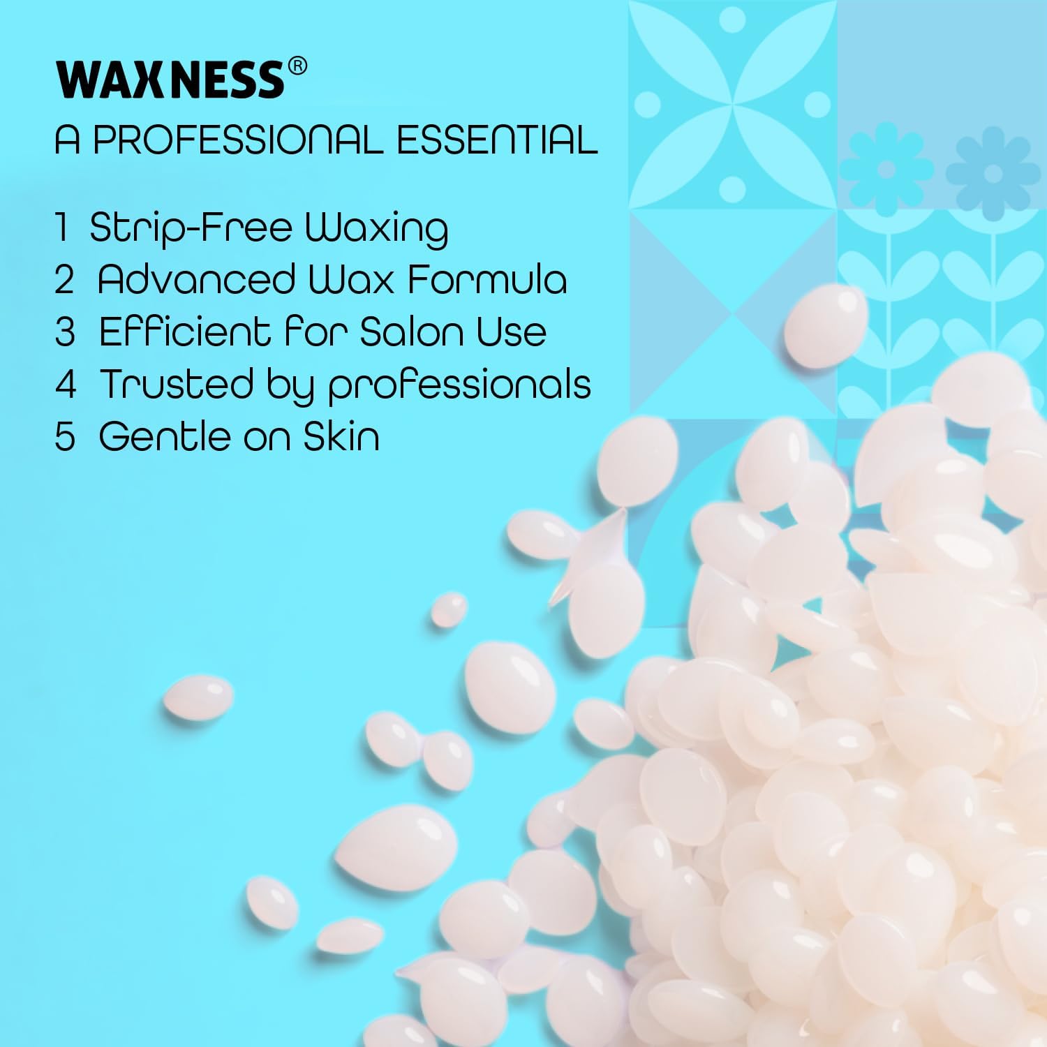 Waxness melted texture in pot showing smooth consistency for easy spreading