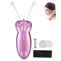 WAYCOM epilator front view showing ergonomic handle and controls for easy use
