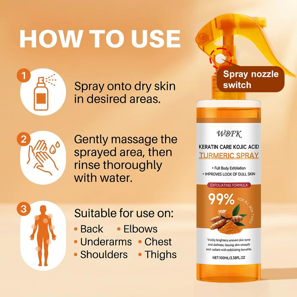 WBFK bottle on bathroom counter suggesting simple daily body care