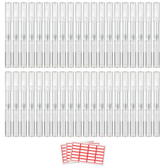 WEBBYBEAR front view of 40 empty cuticle oil pens showing compact set and caps for easy storage