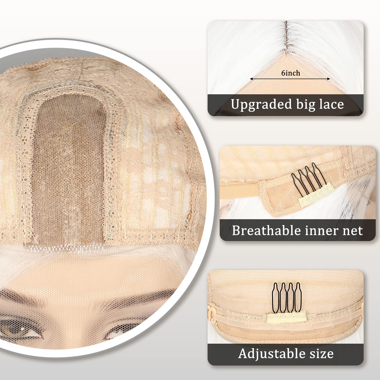 WECAN inside cap with adjustable straps ensures secure, breathable wear