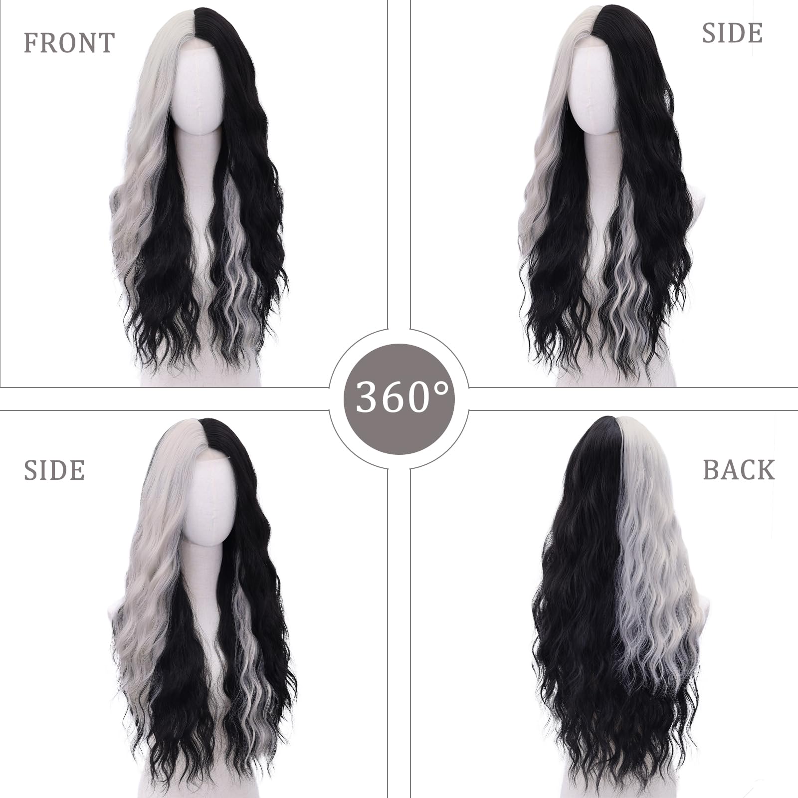 WECAN close-up of wavy synthetic fiber texture for life-like movement benefit