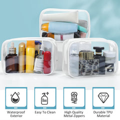 Weewooday filled with toiletries in travel setup for organized packing