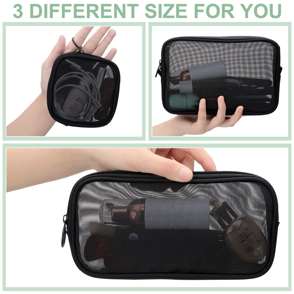 Weewooday medium pouch filled with makeup for organized packing