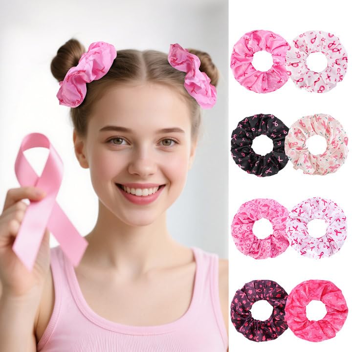 Wehhbtye label detail with pink ribbon pattern, awareness symbol visible