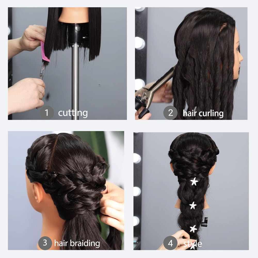 WEICHENHAIR in salon training scene with stylist practicing techniques for education use
