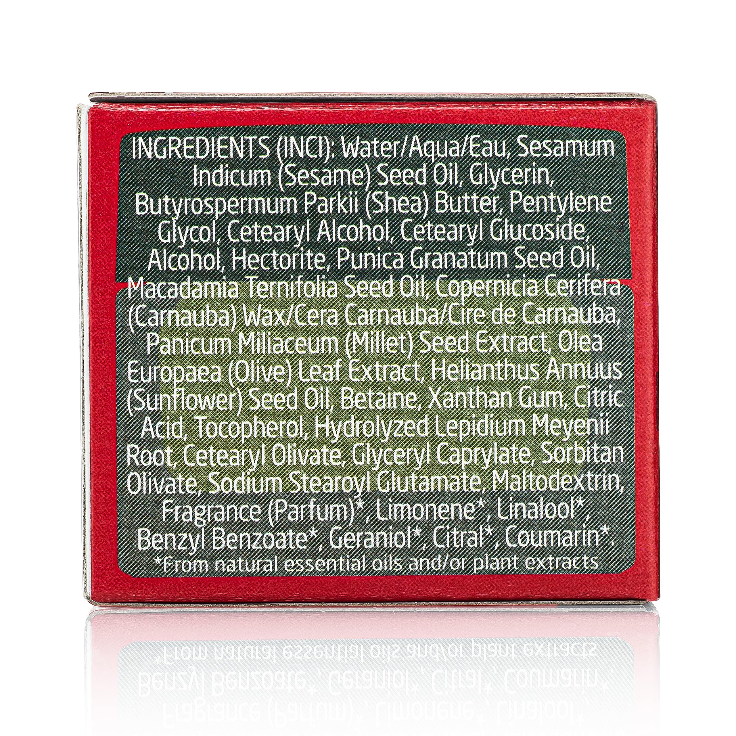 Weleda pomegranate seed oil close-up highlighting antioxidant benefit