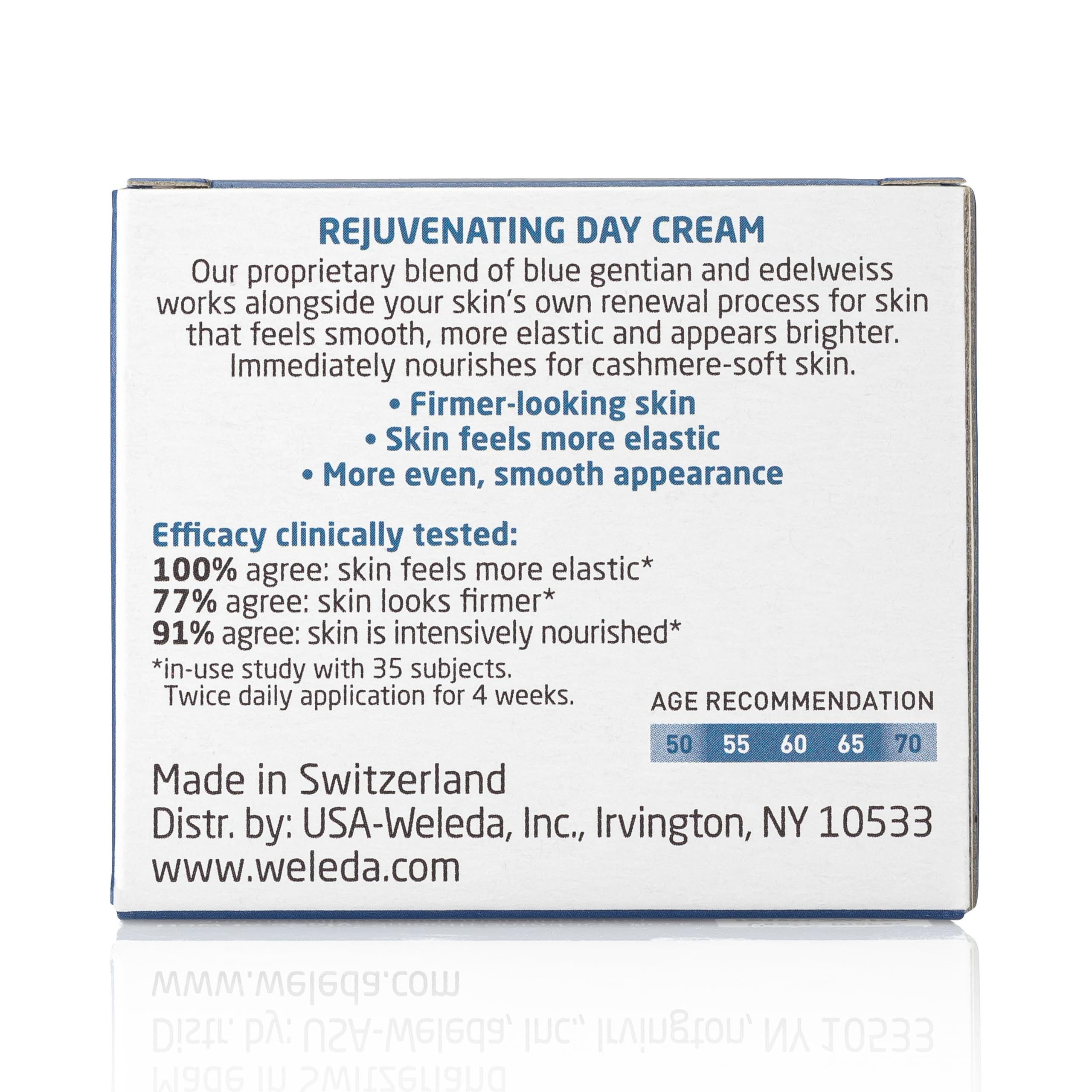 Weleda edelweiss close-up showing antioxidant-rich plant benefit