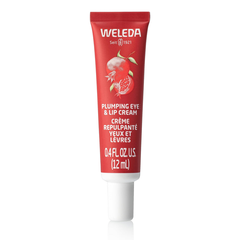 Weleda jar front view showing clean design and plant-powered benefit