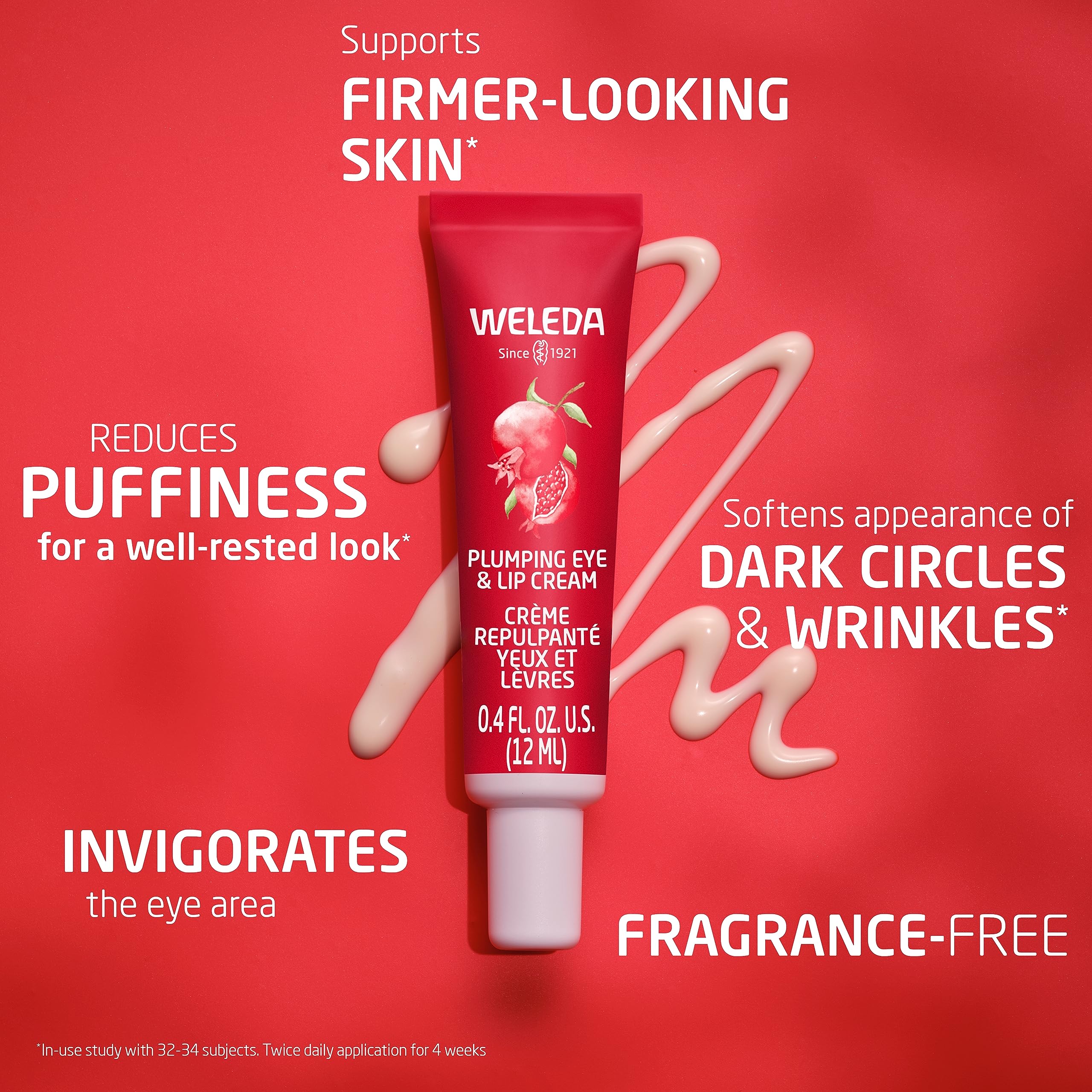 Weleda product label with NATRUE seal highlighting natural certification benefit