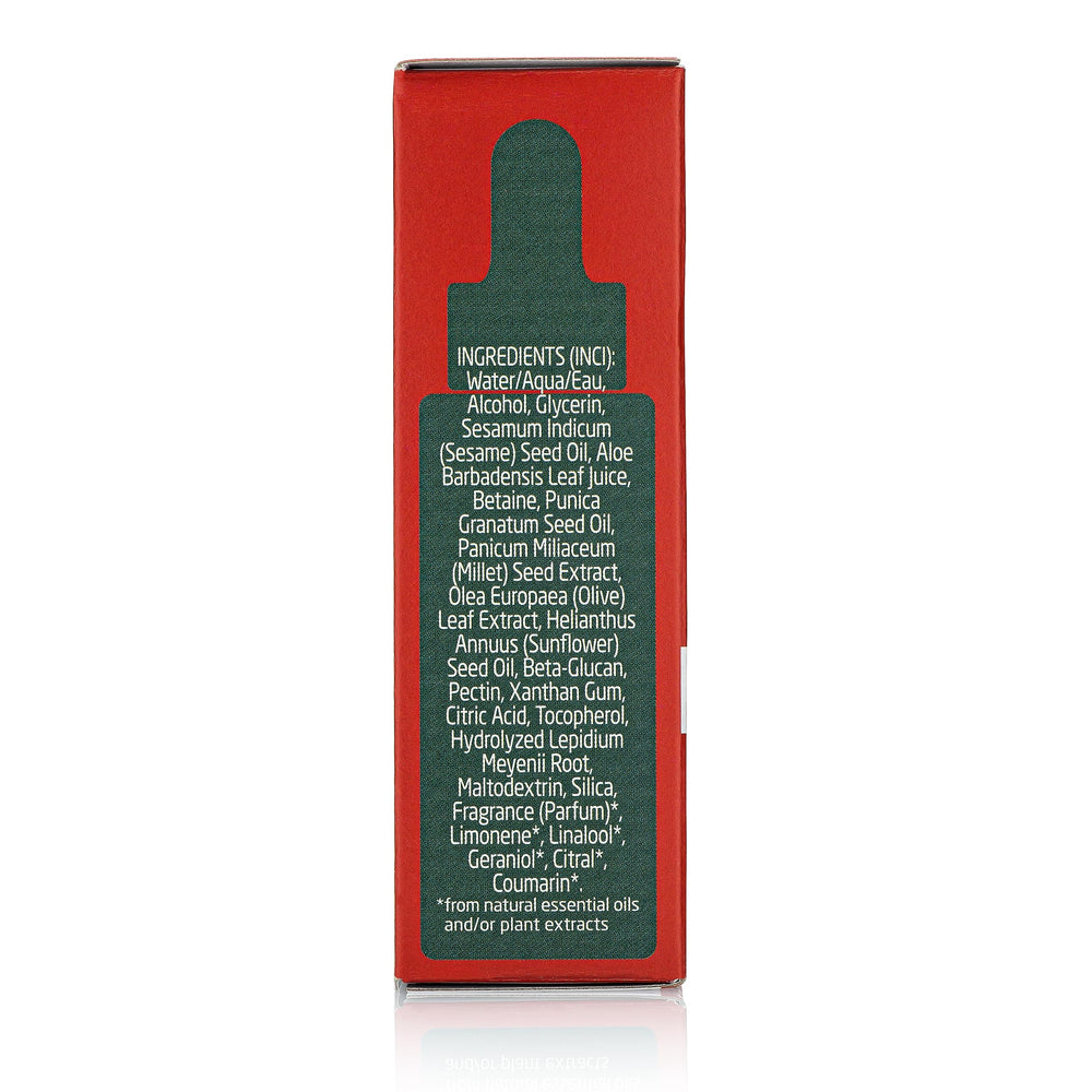Weleda serum pomegranate close-up highlighting antioxidant-rich ingredient benefit
