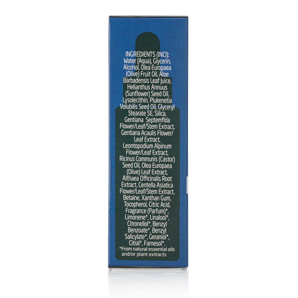 Weleda packaging box label close-up, communicates certified natural and ingredient benefits