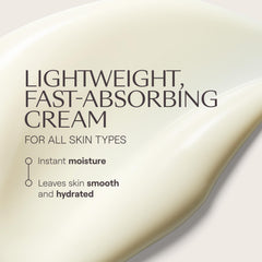 Weleda Skin Food Light open cap dispensing cream illustrating easy on-the-go use