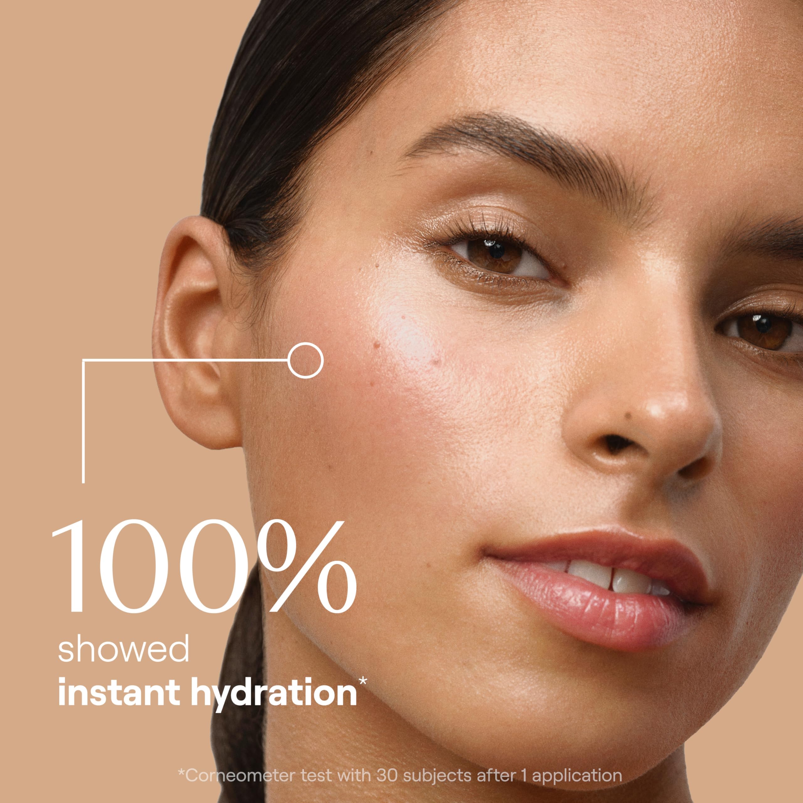 weleda pump dispensing serum demonstrating easy, controlled application benefit