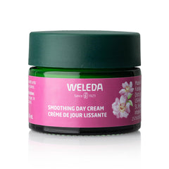 Weleda smoothing day cream front packaging showing product benefits