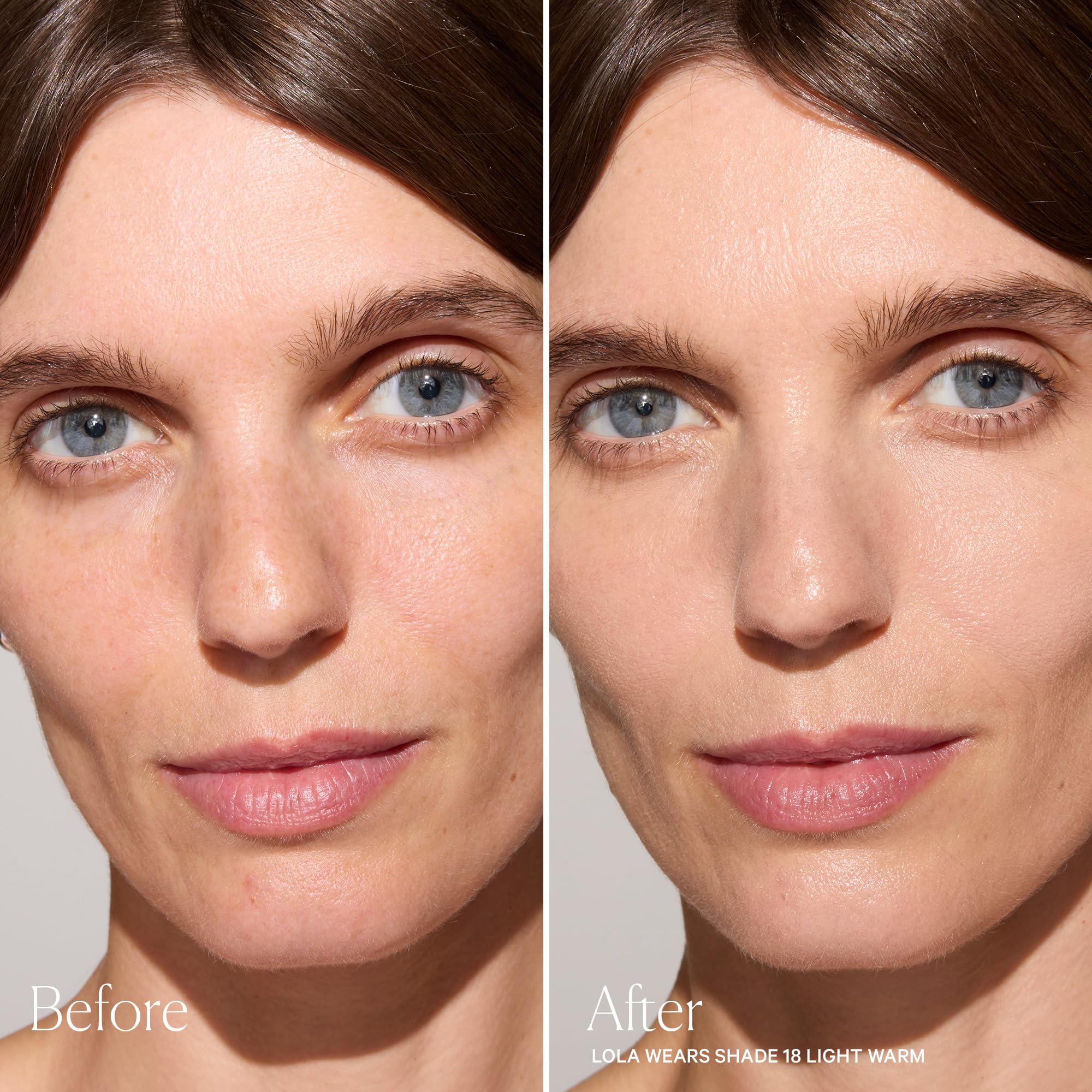 Well People blending with fingers demonstrating effortless, even application