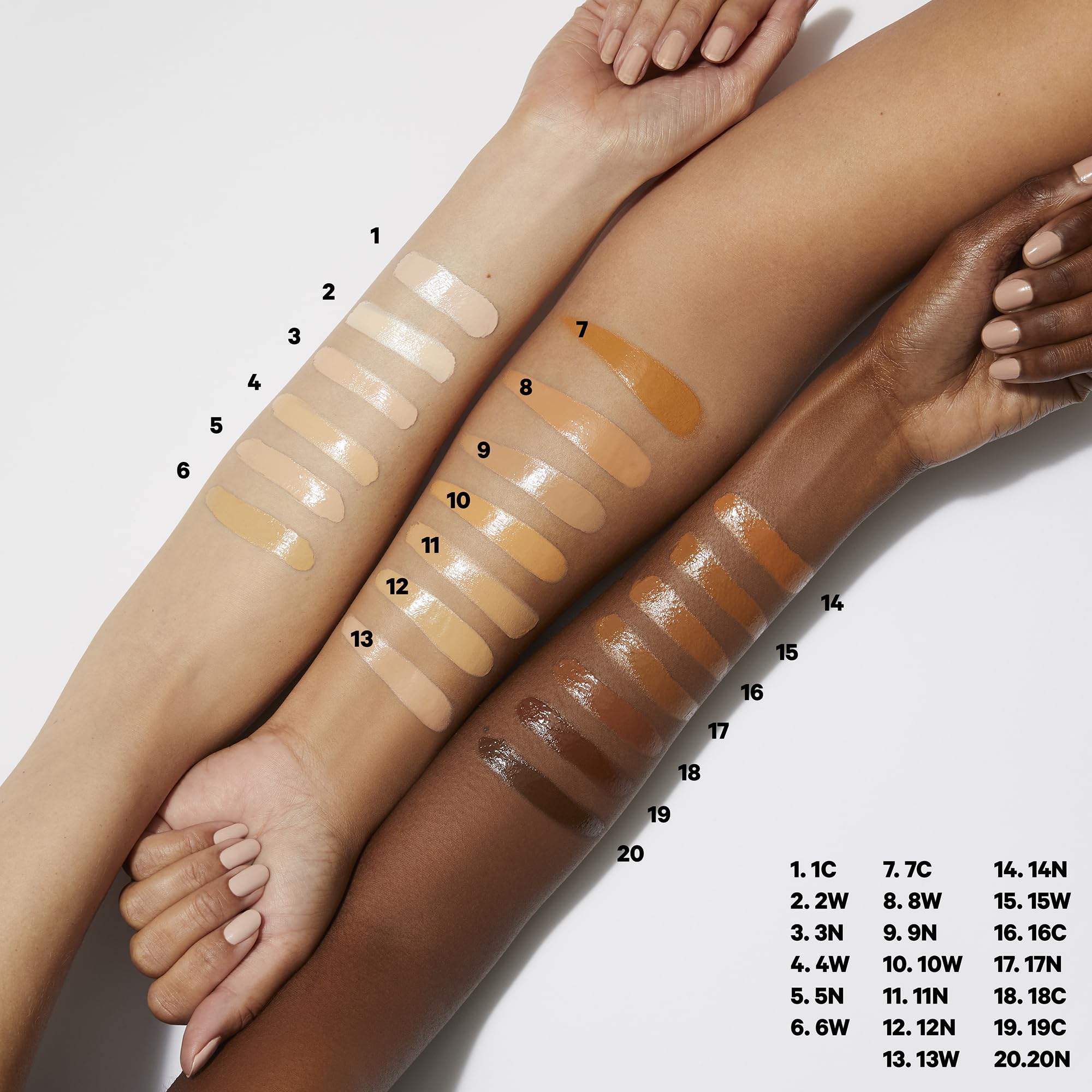 Well People concealer 5N creamy texture closeup showing blendable finish