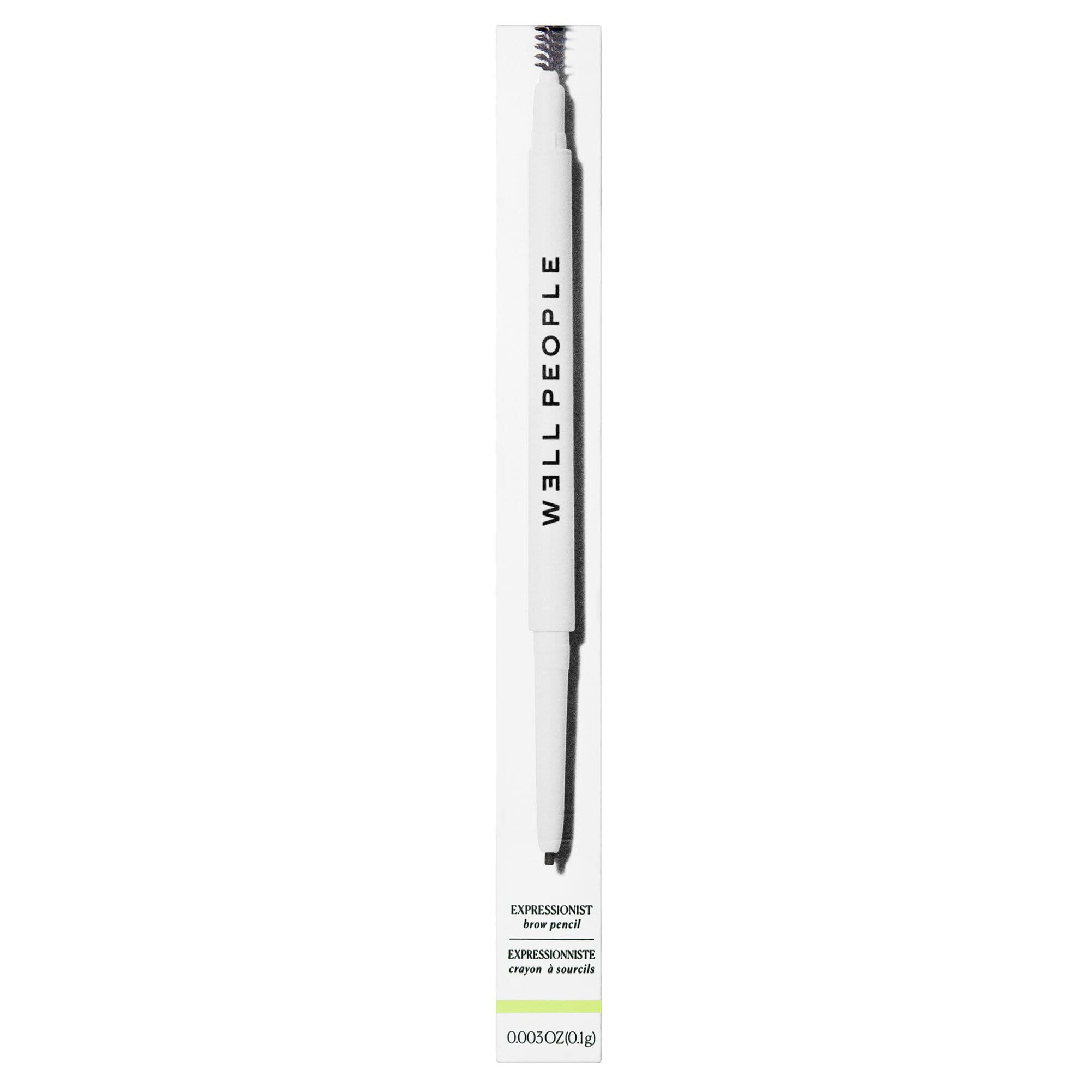 Well People spoolie brush detail for blending and grooming benefit: seamless natural finish