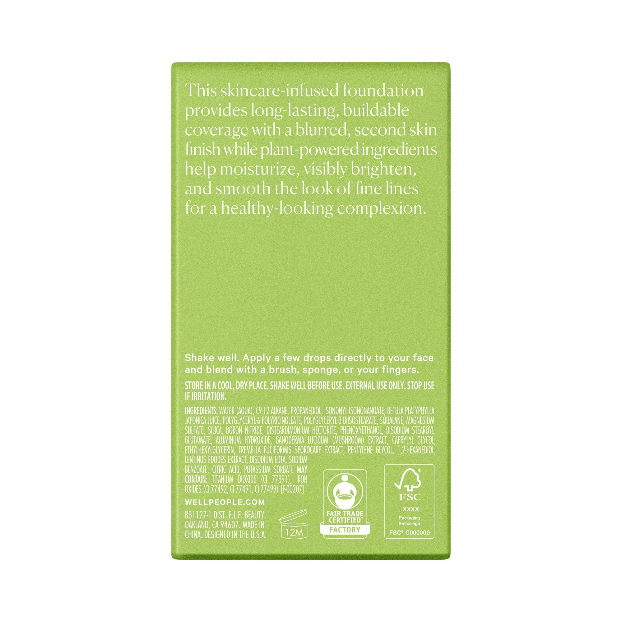 Well People bottle in hand showing compact size and travel-friendly benefit