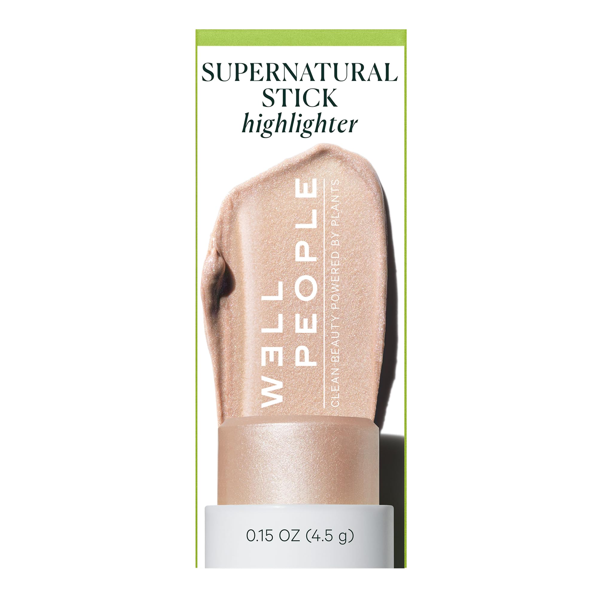 Well People applying stick to cheek showing instant luminous dimension