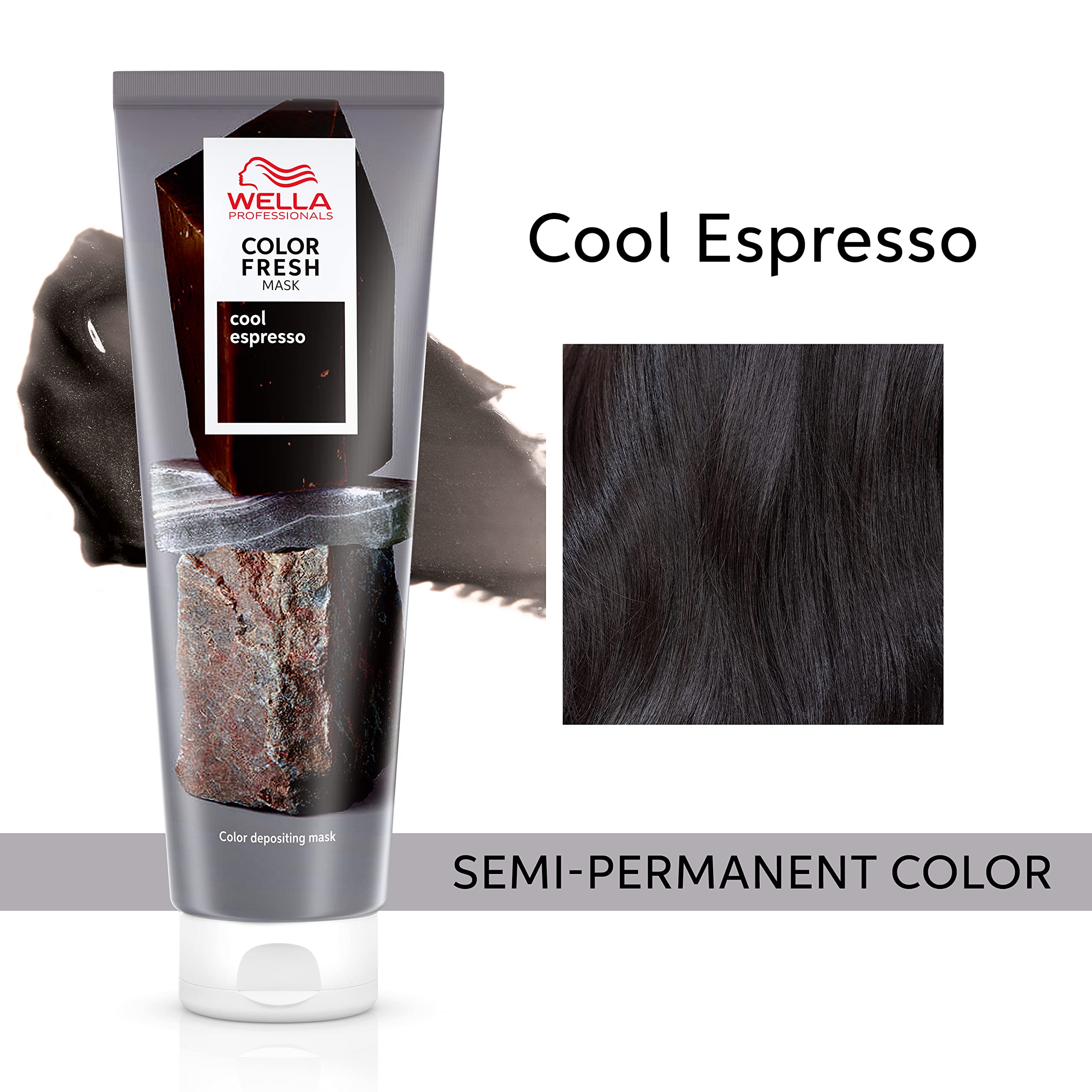 Wella Professionals open tube showing creamy mask texture and smooth application benefit