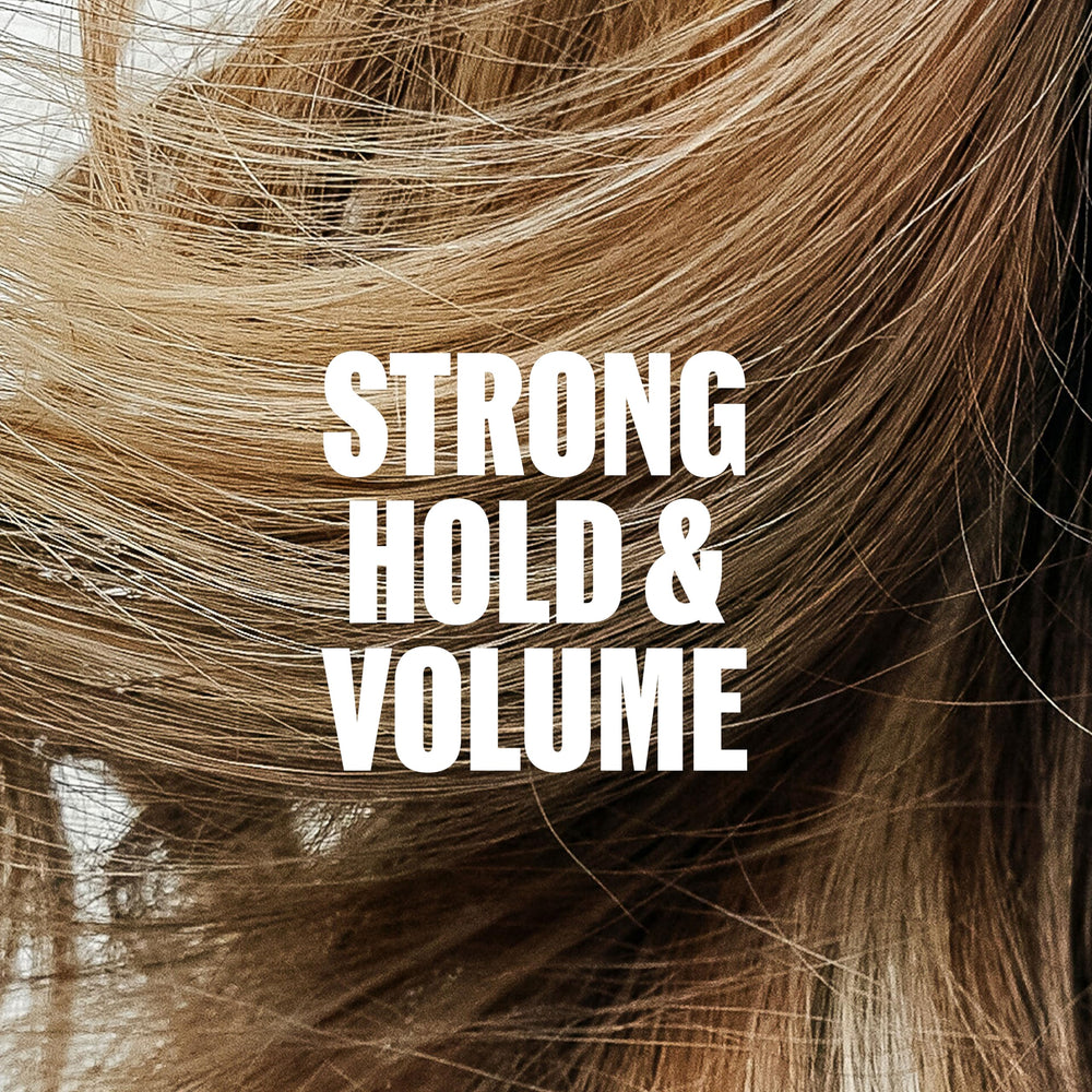 Wella Professionals applied during blow-drying creating visible root lift and fuller hair