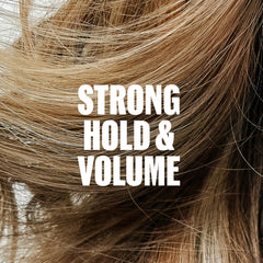 Wella Professionals applied during blow-drying creating visible root lift and fuller hair