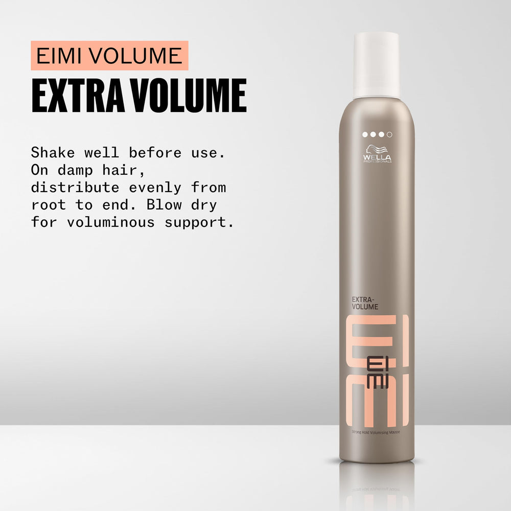 Wella Professionals mousse texture close-up demonstrating airy foam and easy spread