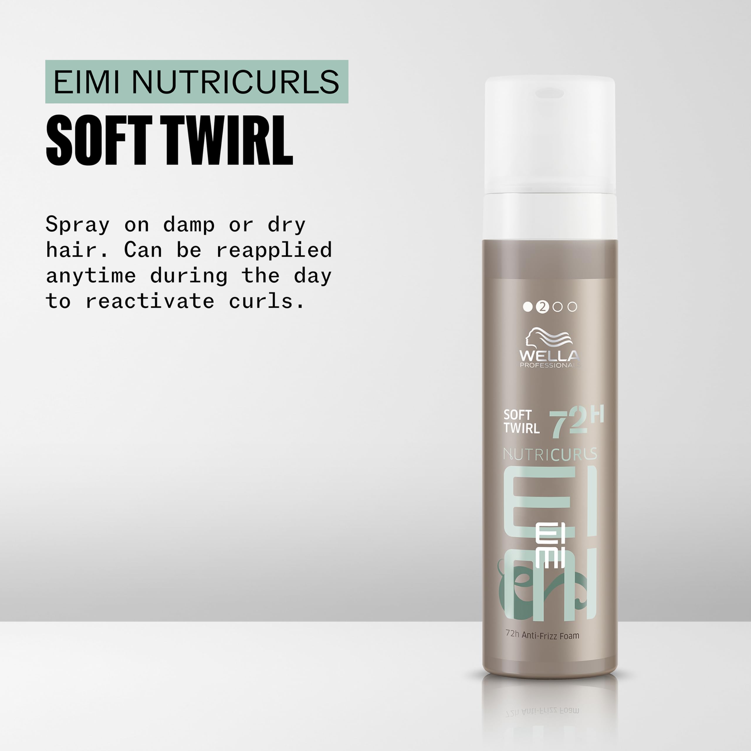 Wella Professionals close-up of airy foam texture highlighting lightweight feel
