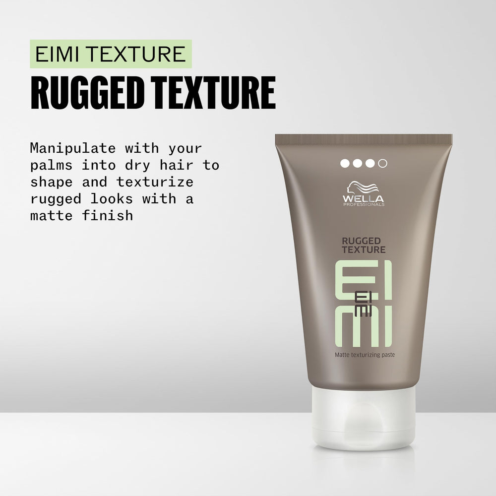 Wella Professionals close-up of paste texture showing creamy matte consistency for definition