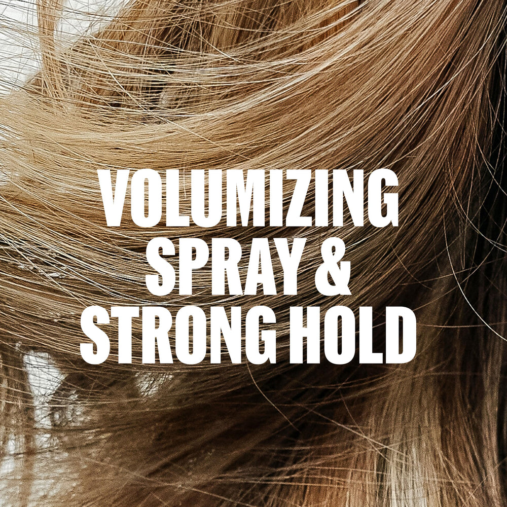 Wella Professionals spray applied to hair showing textured matte finish benefit
