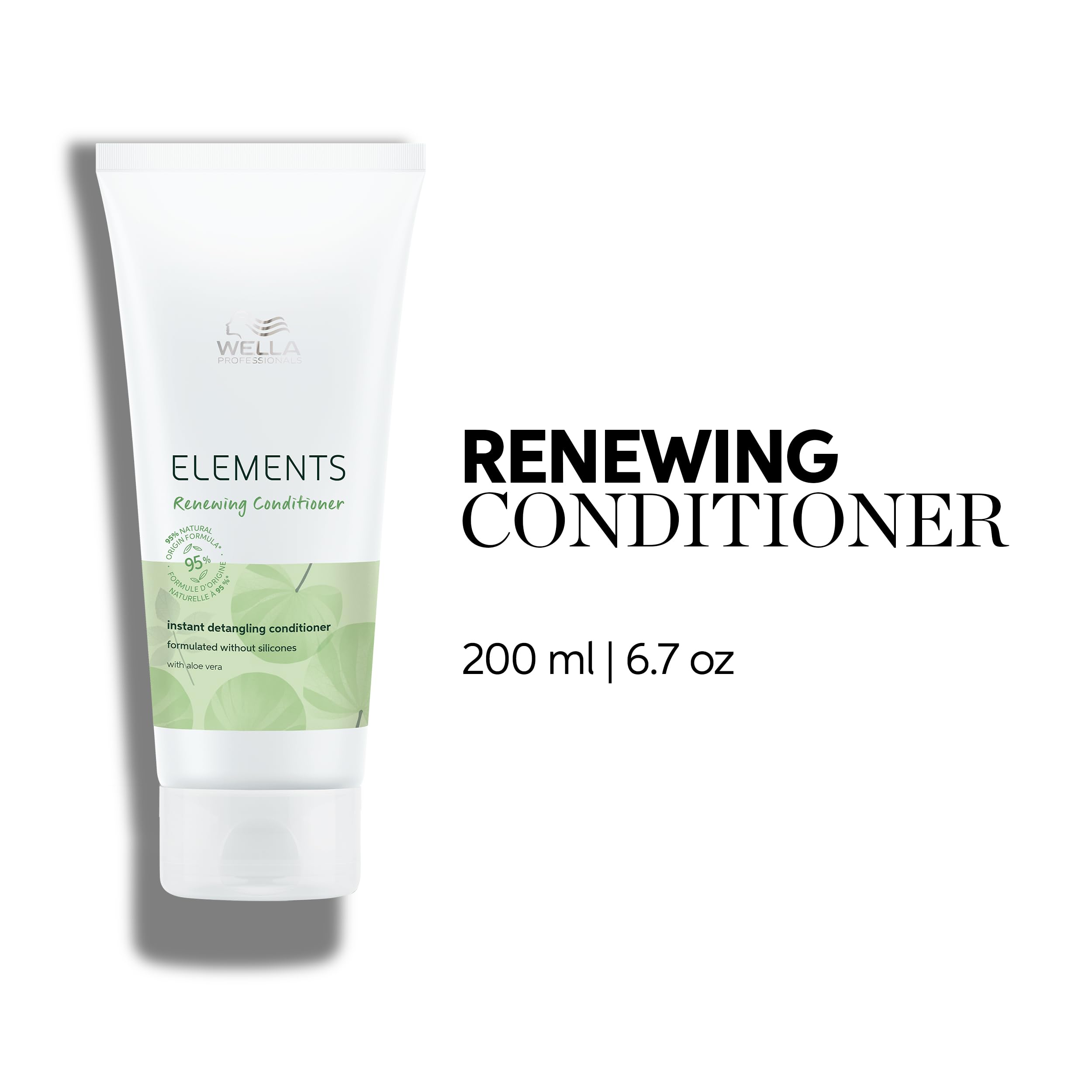 Wella Professionals pouring creamy conditioner texture for easy application