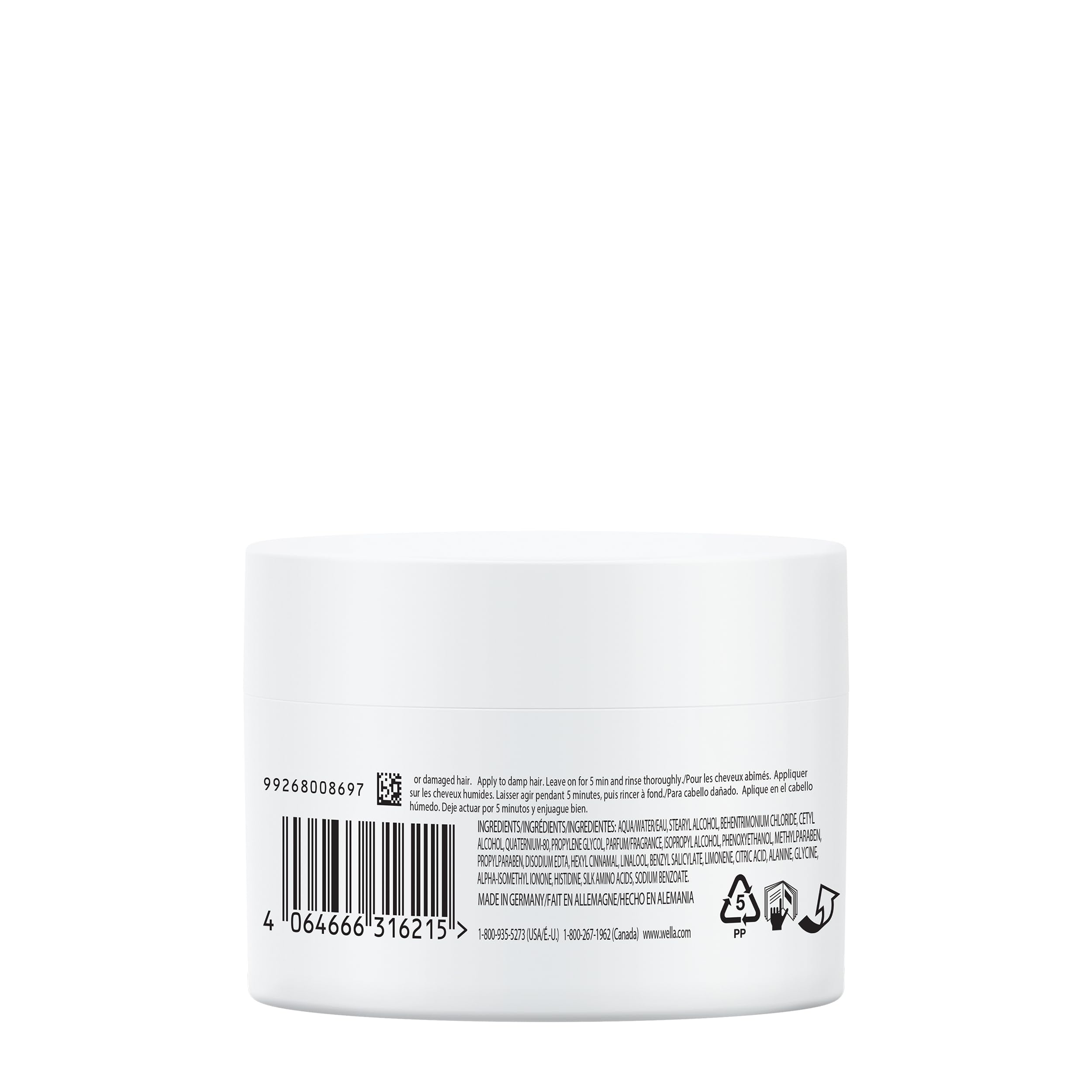 Wella Professionals open jar texture illustrating creamy repair formula benefit