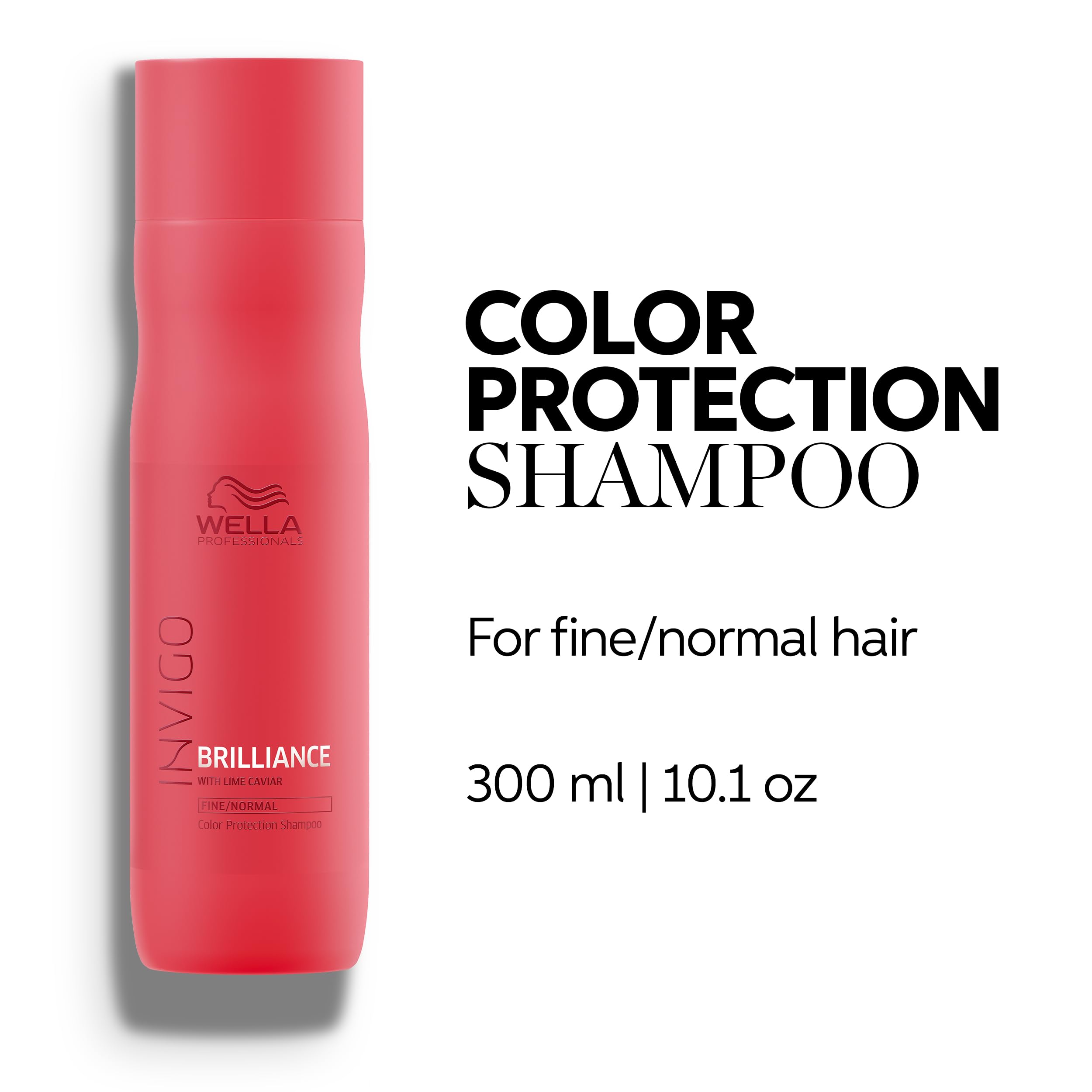 Wella Professionals back label close-up with ingredient details