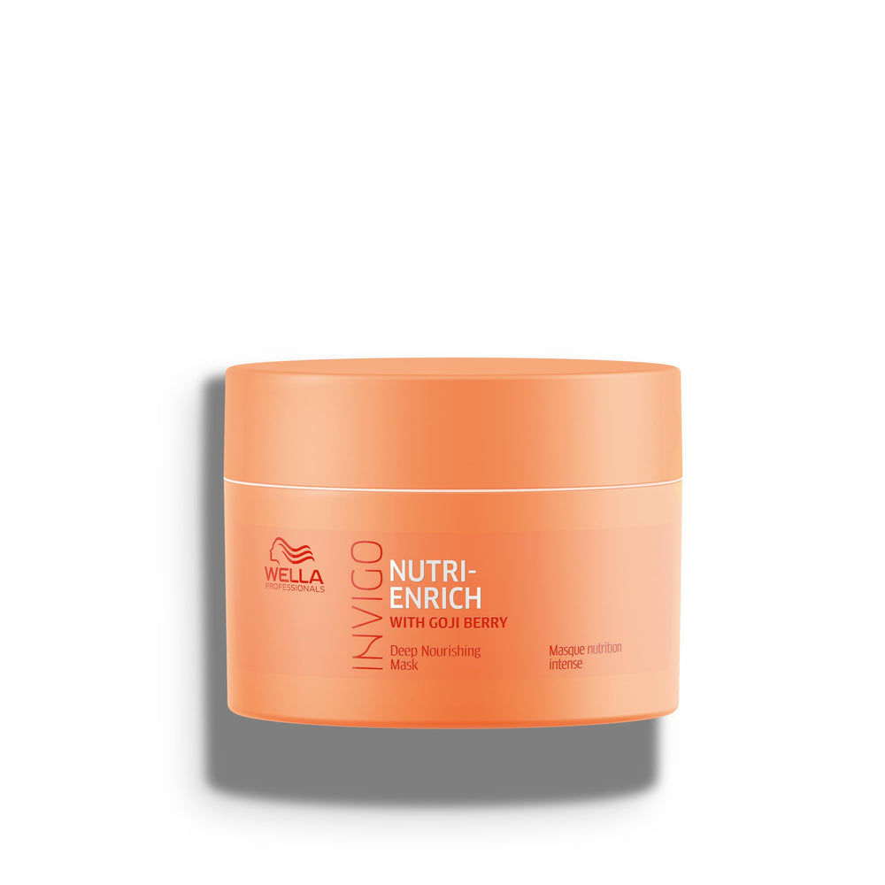 Wella Professionals tub front view showing product and packaging benefit