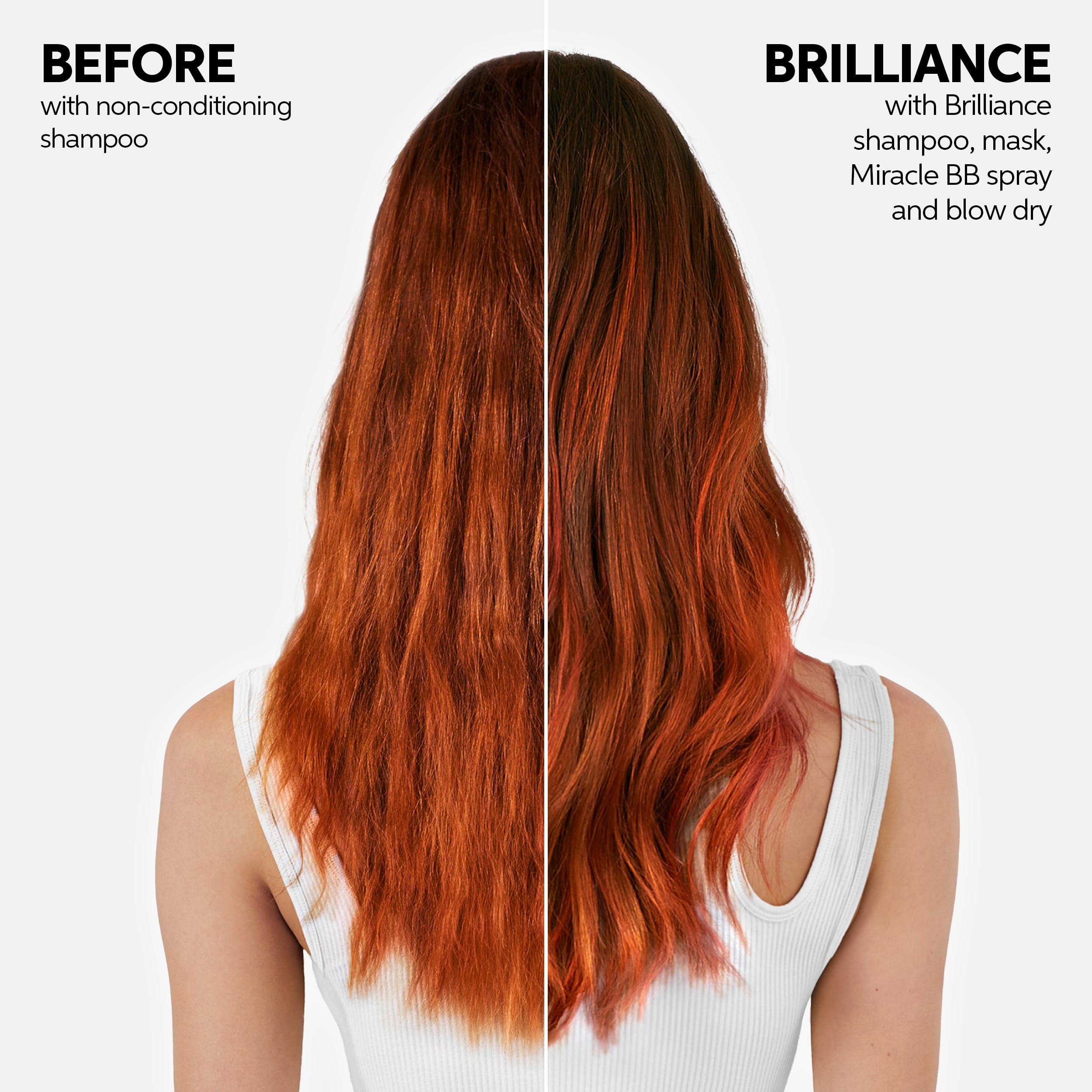 Wella Professionals shampoo lather in shower illustrating easy rinsing and color-safe cleansing benefit