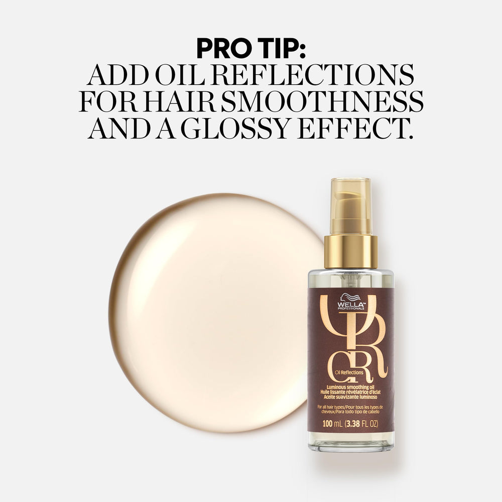Wella Professionals cotton extract visual conveying softness and shine