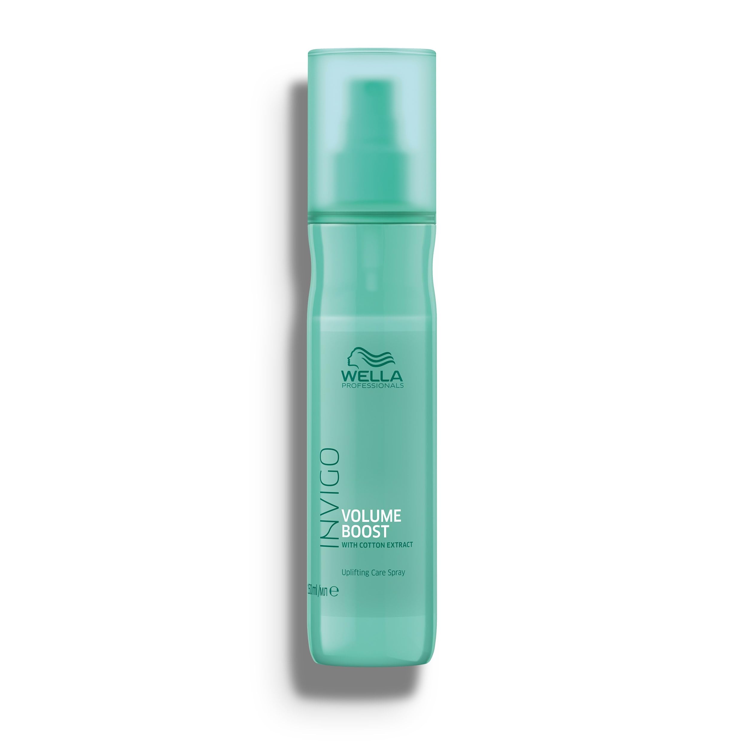 Wella Professionals front packaging showing volumizing spray benefits