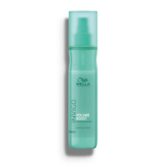 Wella Professionals front packaging showing volumizing spray benefits