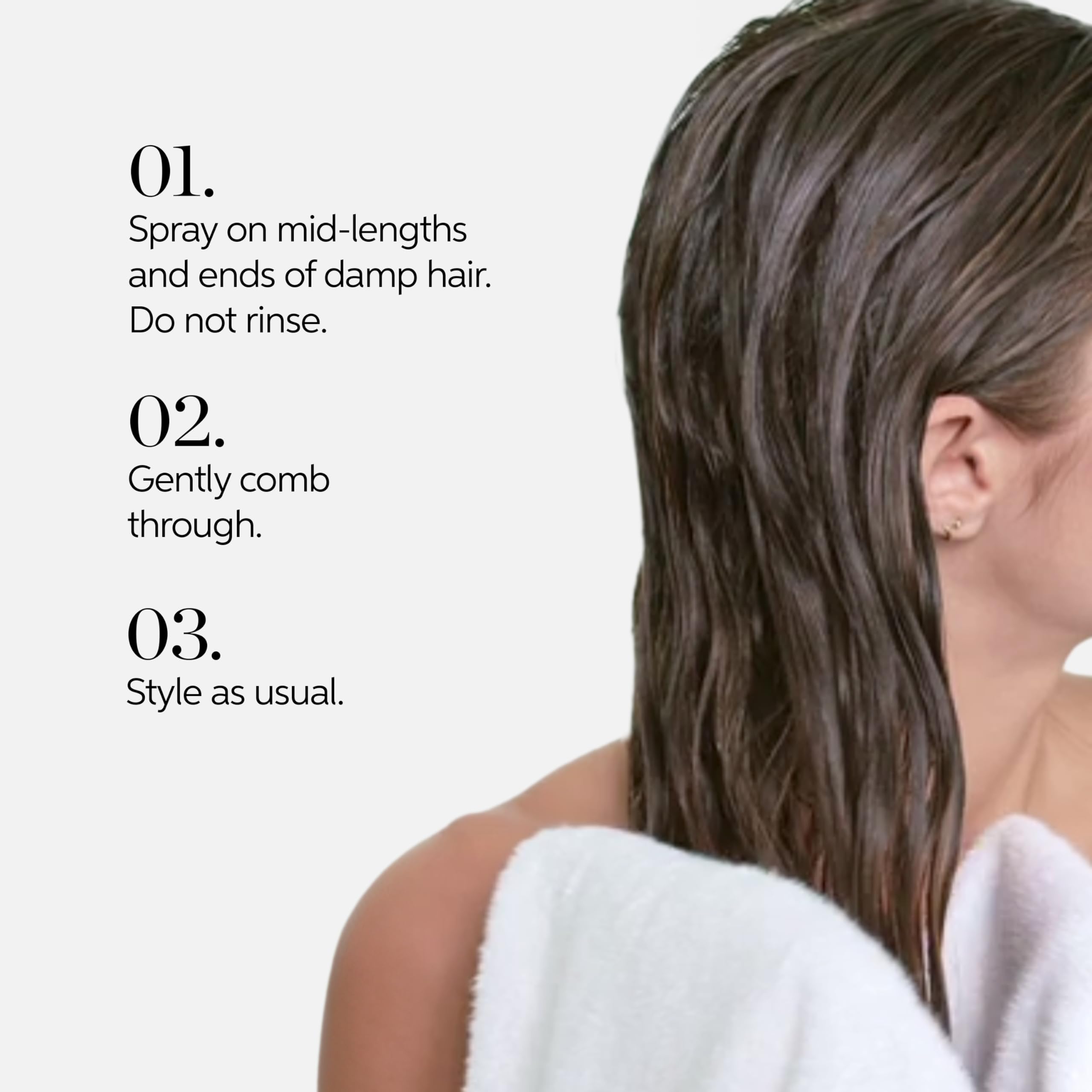 Wella Professionals applied to damp hair for improved root lift