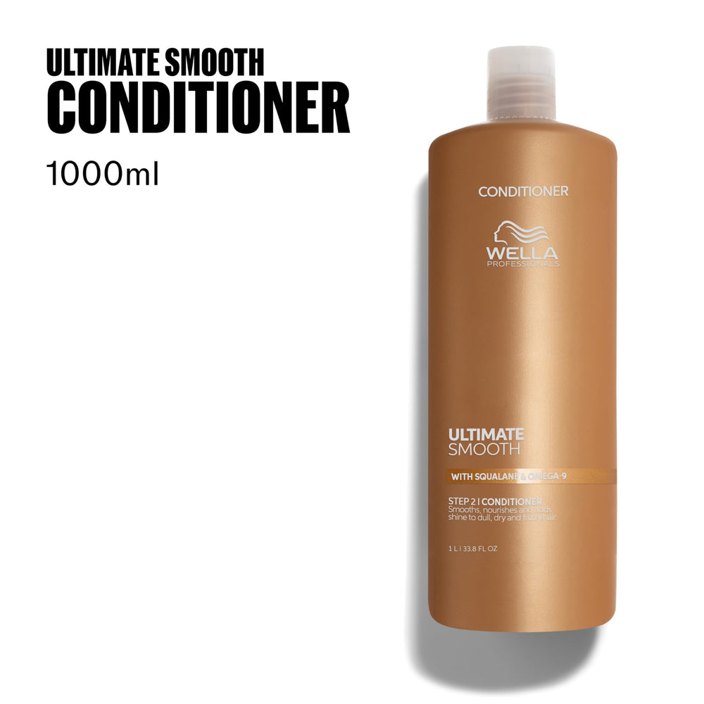 Wella Professionals label close-up highlighting ingredient blend and purpose