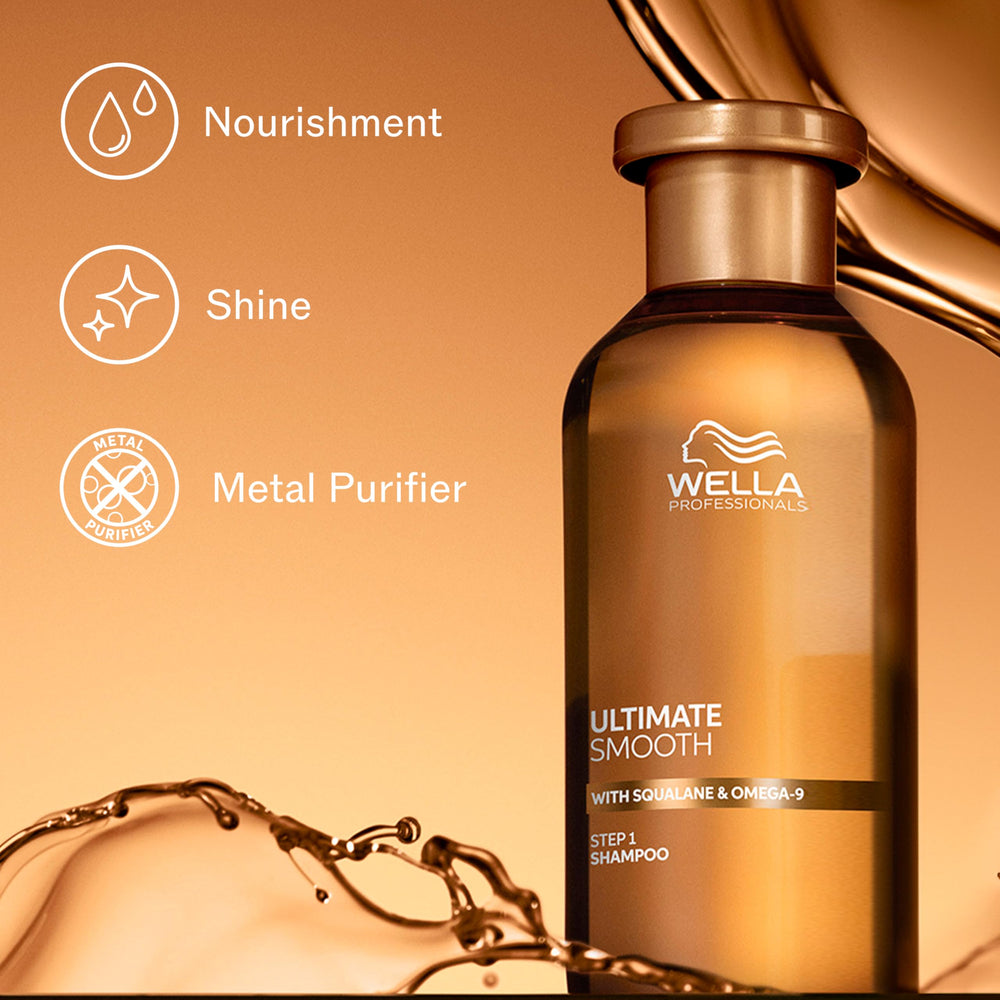 Wella Professionals creamy lather texture demonstrating gentle cleansing benefit