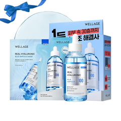 WELLAGE front packaging showing bottle and refill for clear refill benefit